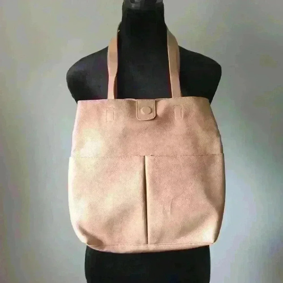 Tan Large Crossbody Bag$Mossimo Supply Co. - Picture 2 of 5